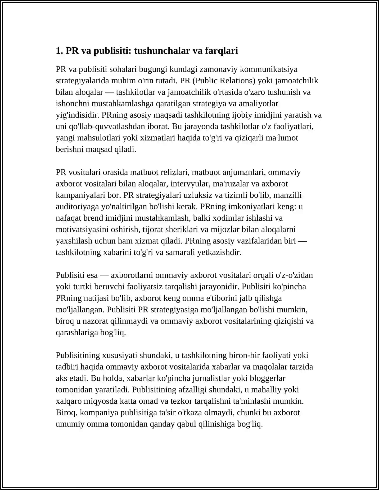PR va Publisiti 3