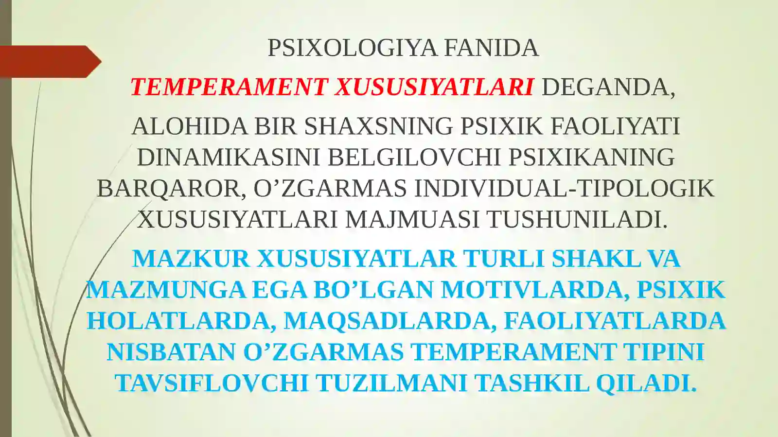 TEMPERAMENT XUSUSIYAT 3