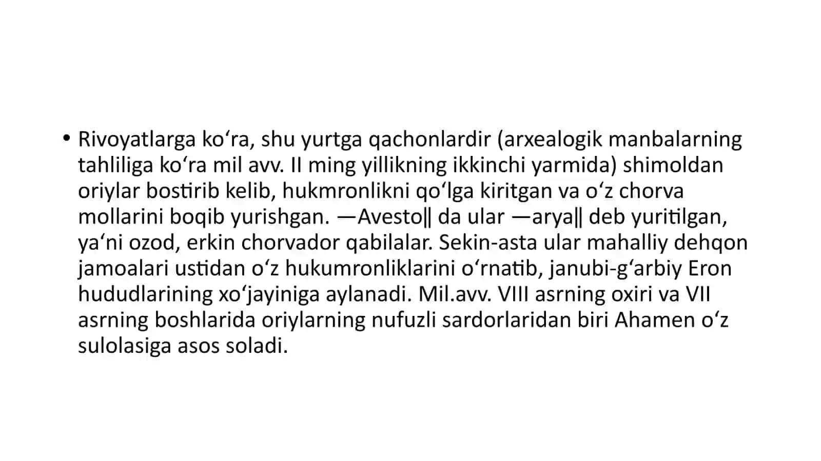 Sharqqulyozmalariningsvilizatsiyatarixidagio’rni 3