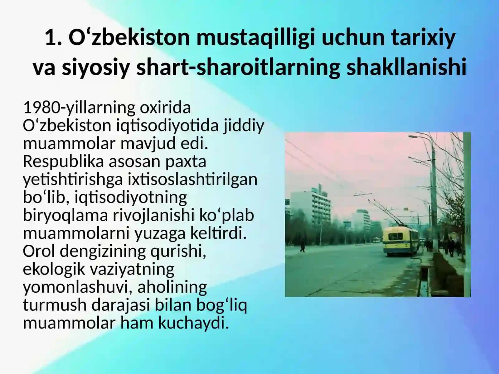 O‘zbekiston mustaqilligining qo‘lga kiritilishi 3