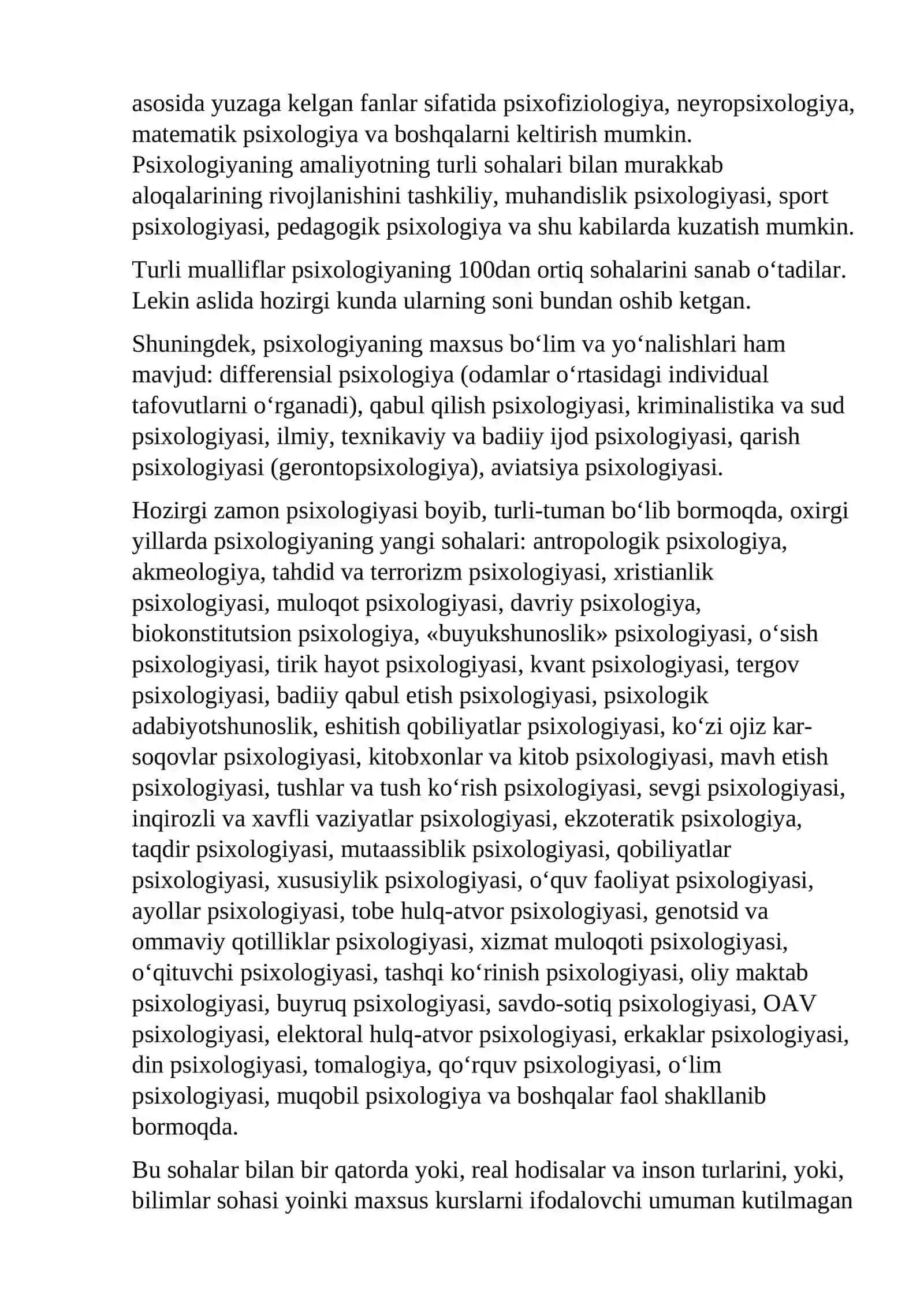 eksperimental psixologiyaning hozirgi davrdagi holati 3