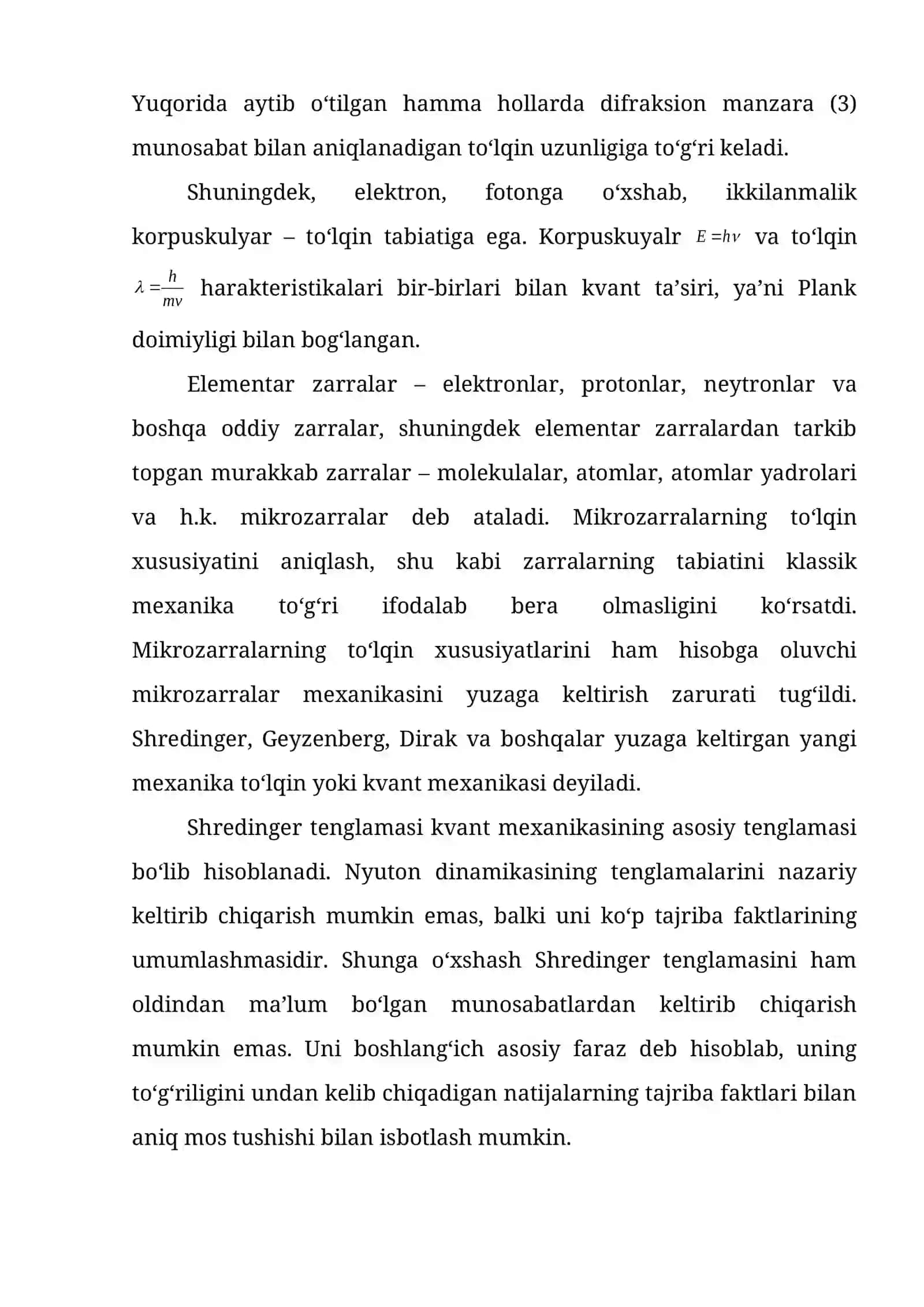 Mikrozarrachalarning to‘lqin xususiyatlari 3
