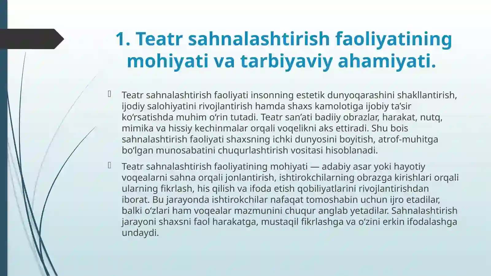 Teatrsahnalashtirish faoliyati tamoyillari 3
