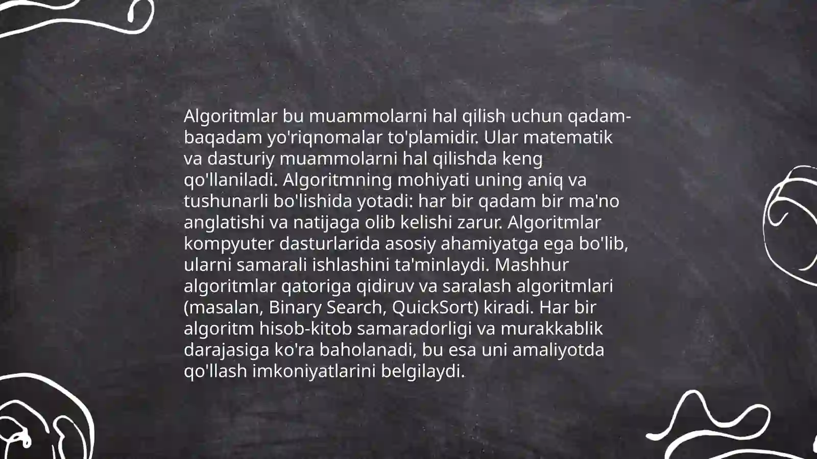 Algoritmlar va ularning mohiyati 3