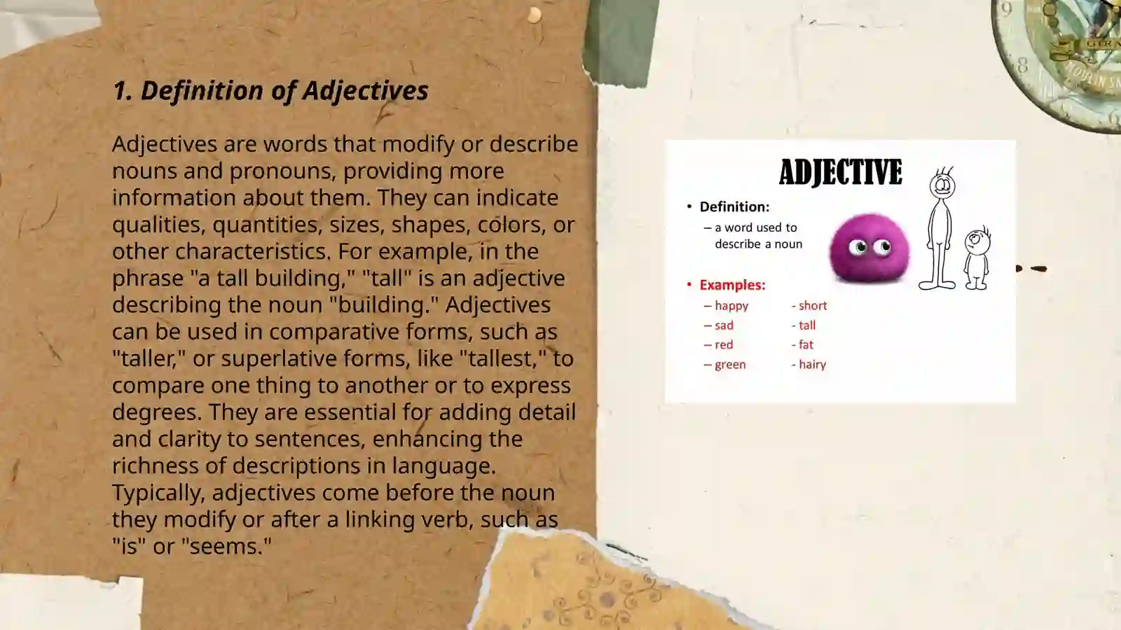 Adjective and its type 3