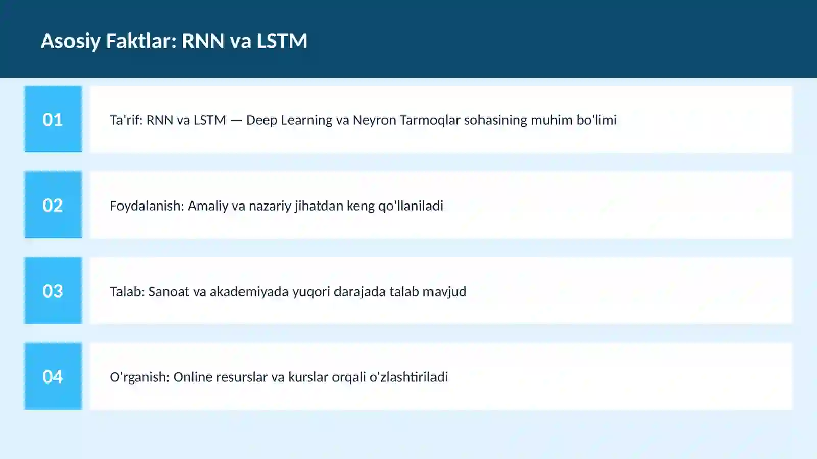 AI | DEEP LEARNING VA NEYRON TARMOQLAR 3