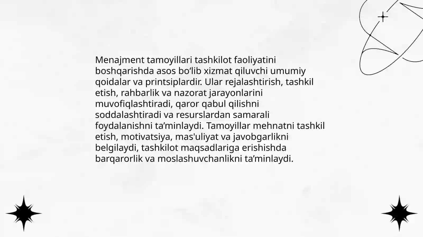 Menajment tamoyillari 3