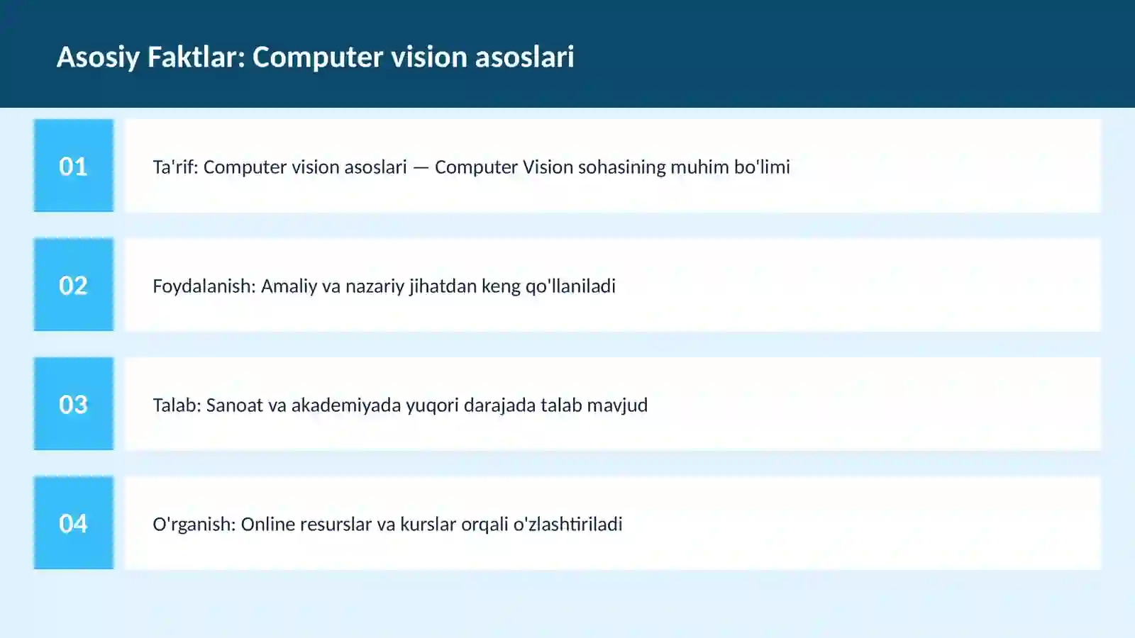 Computer vision asoslari 3