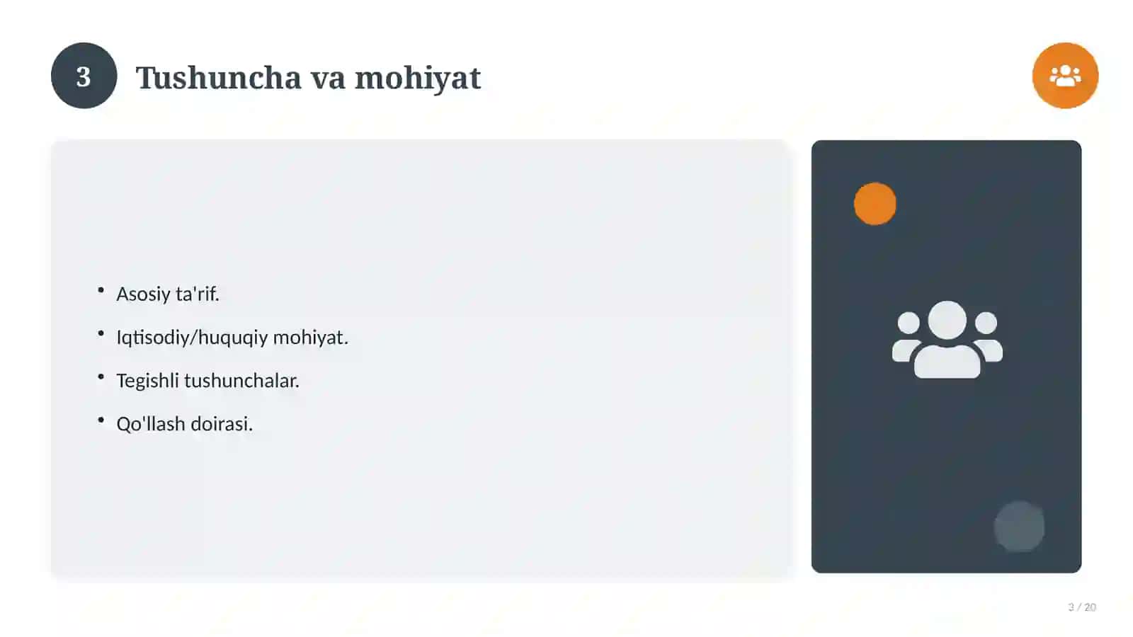 Marketing: nazariy asoslari, an'anaviy yondashuvda (Amaliyot hisoboti) 3