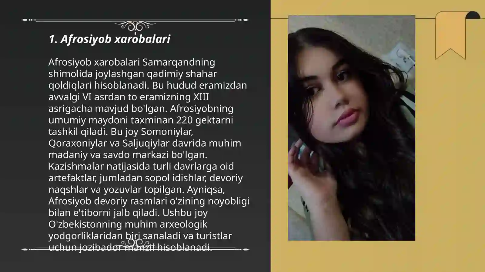 Afrosiyob xarobalari 3