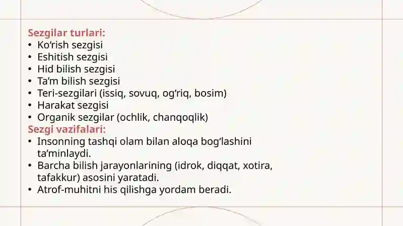 Sezgi,Diqqat 3