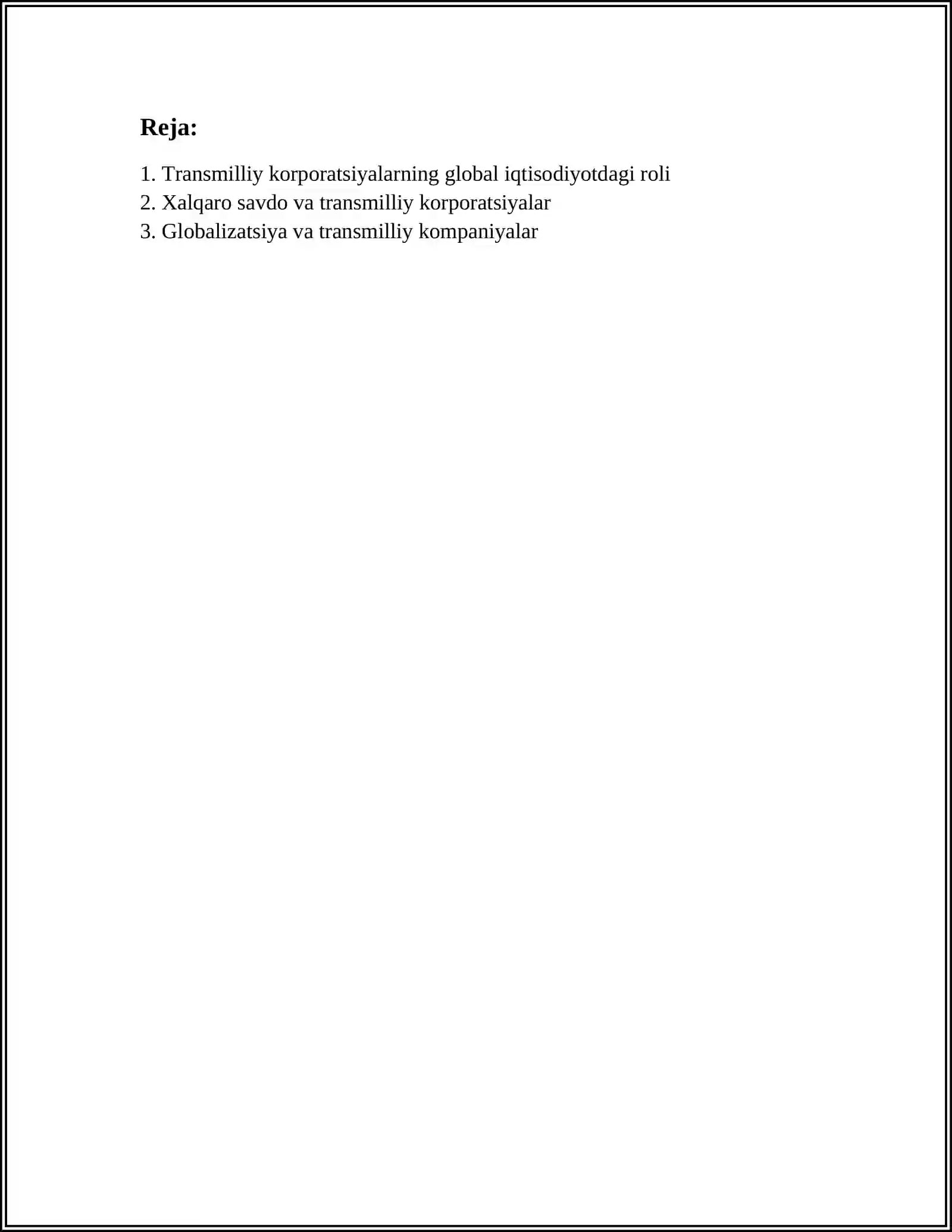 GLOBALLASHUV SHAROITIDA TRANSMILLIY KORPORATSIYALAR 3
