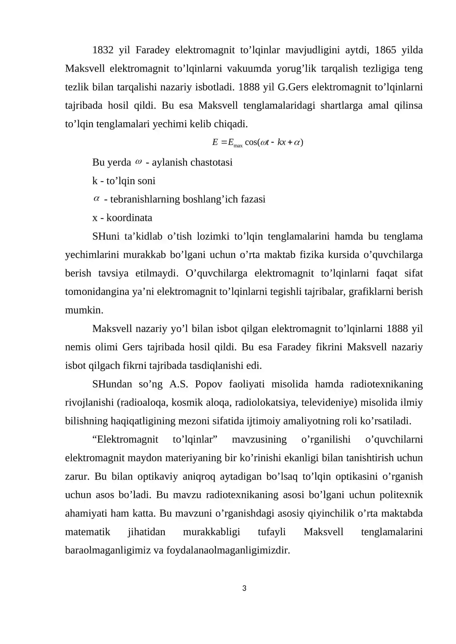 Elektromagnit to'lqinlarni tarqatish va qabul qilish usullari 3