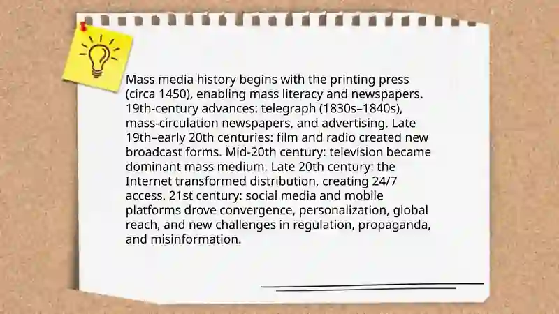 Mass media 3