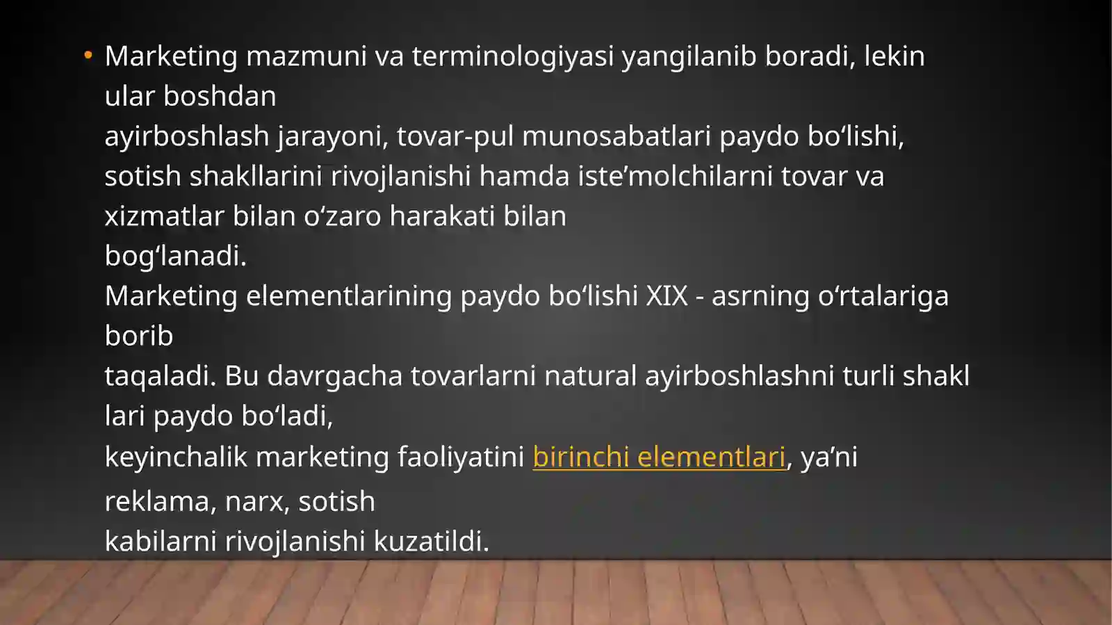 Marketing mohiyati 3