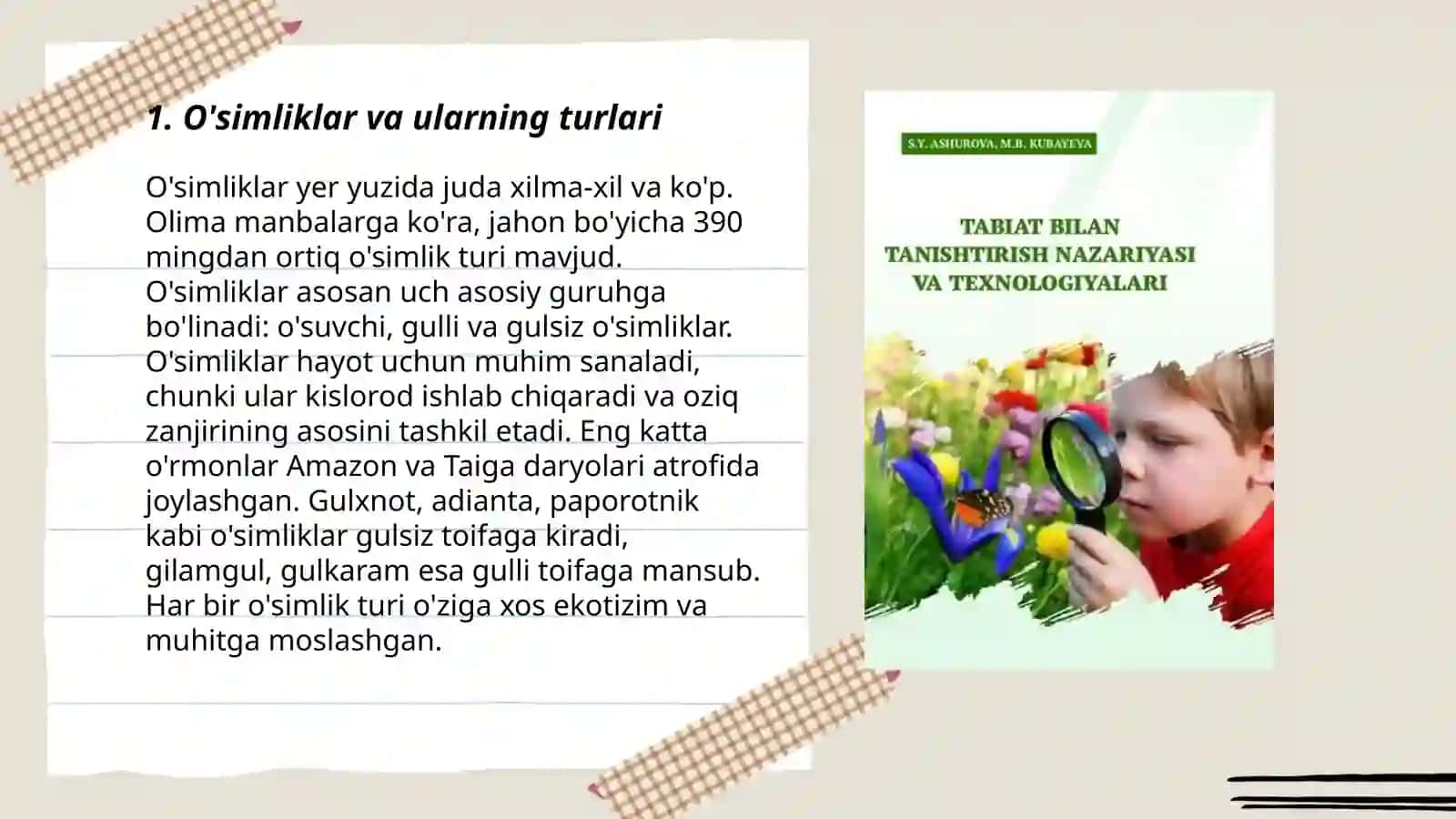 Maktabgacha yoshdagi bolalarni tabiat bilan tanishtirish boʻyicha davlat talablari 3