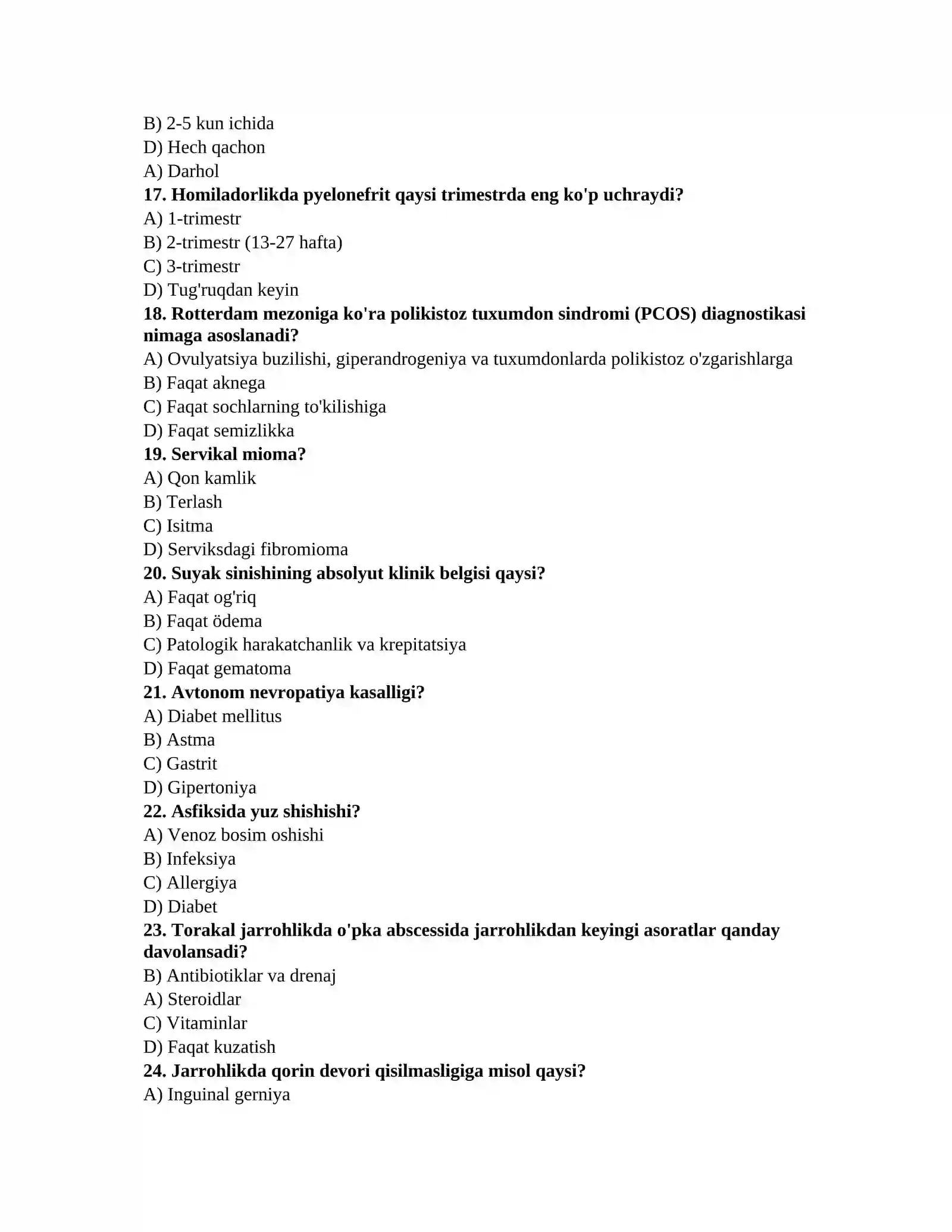 ARGOS savollari javoblari bilan 3
