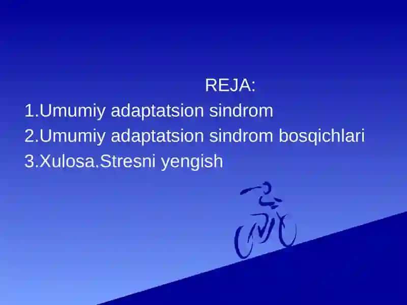 Umumiy Adaptatsion Sindrom: Patofiziologik Aspektlar 3