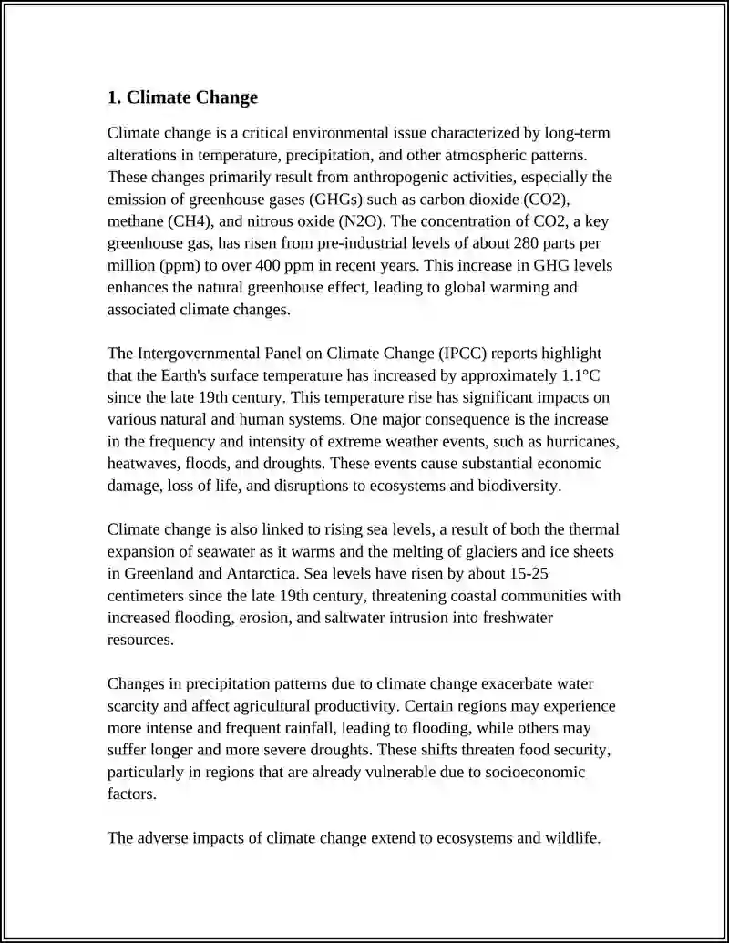 Climate Change 3