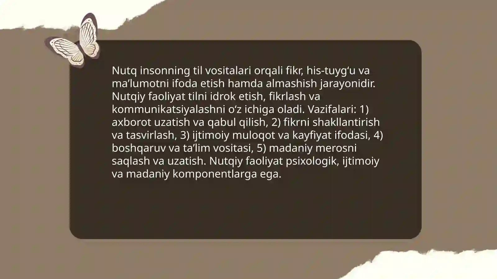 Nutq va nutqiy faoliyat 3