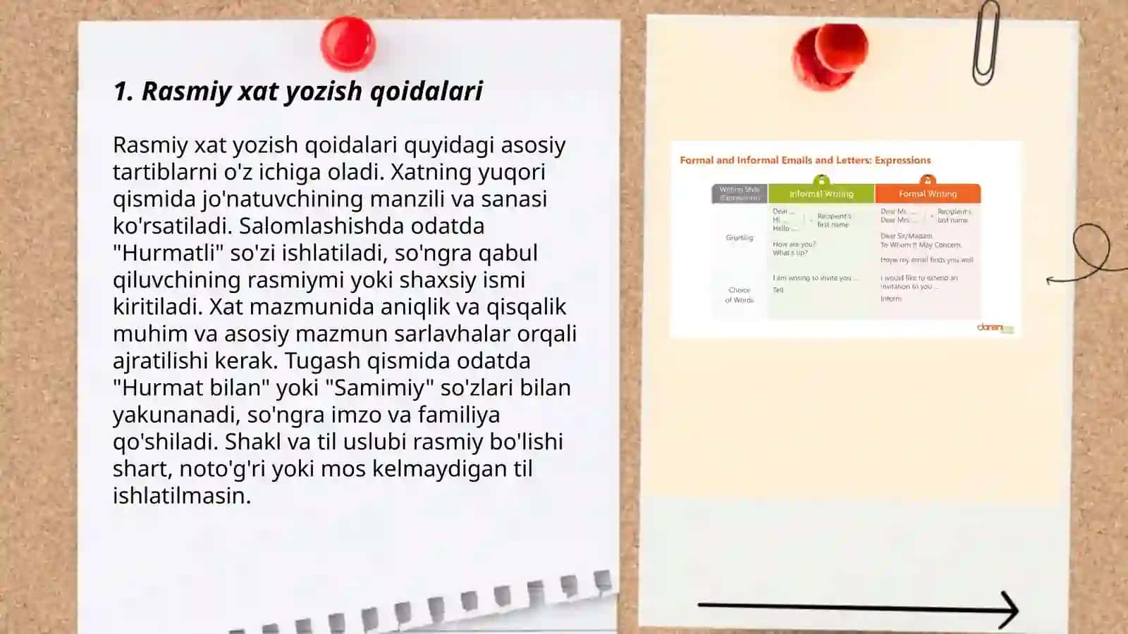 Rasmiy xat yozish qoidalari 3