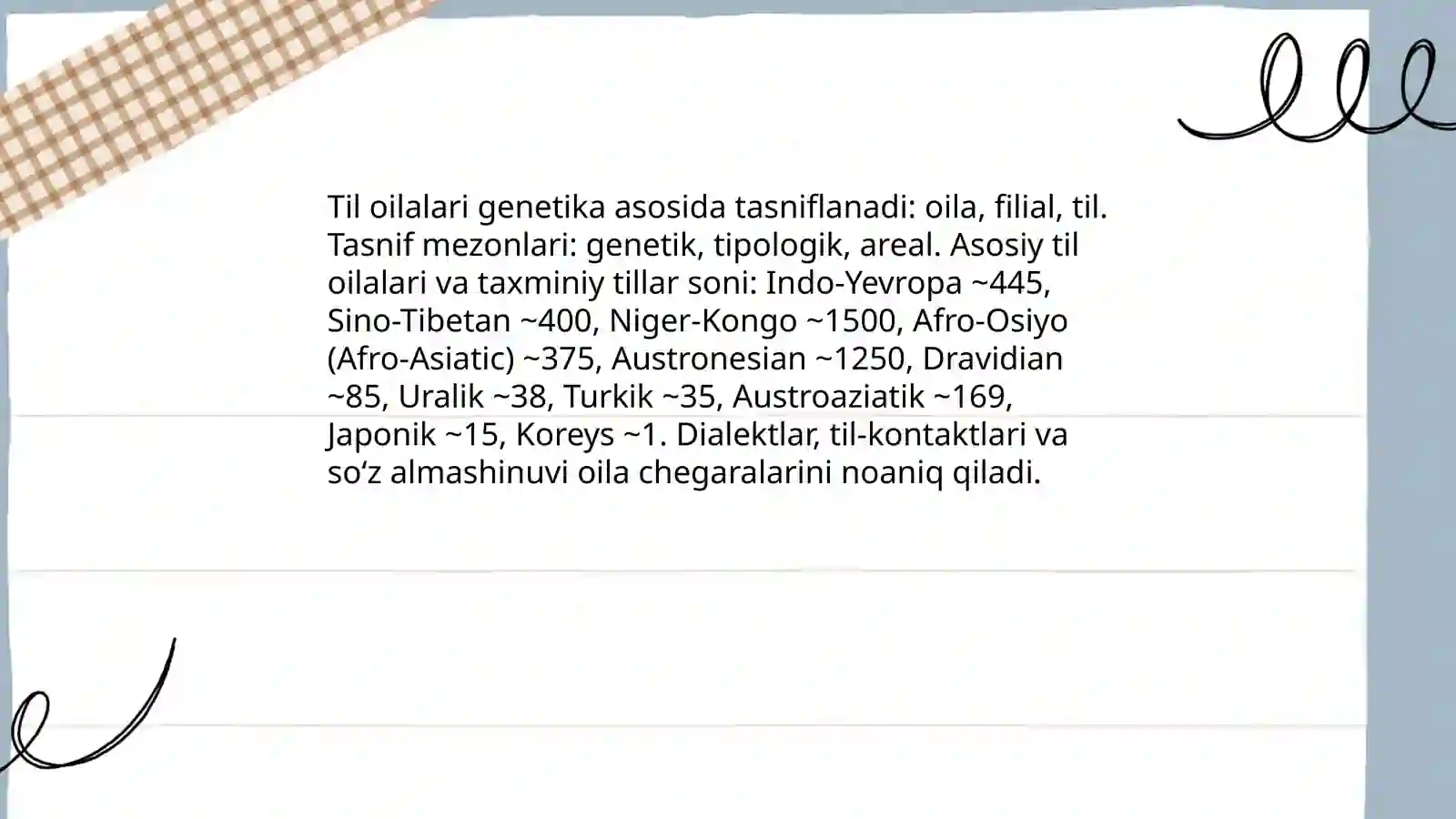 Dunyo tillari 3