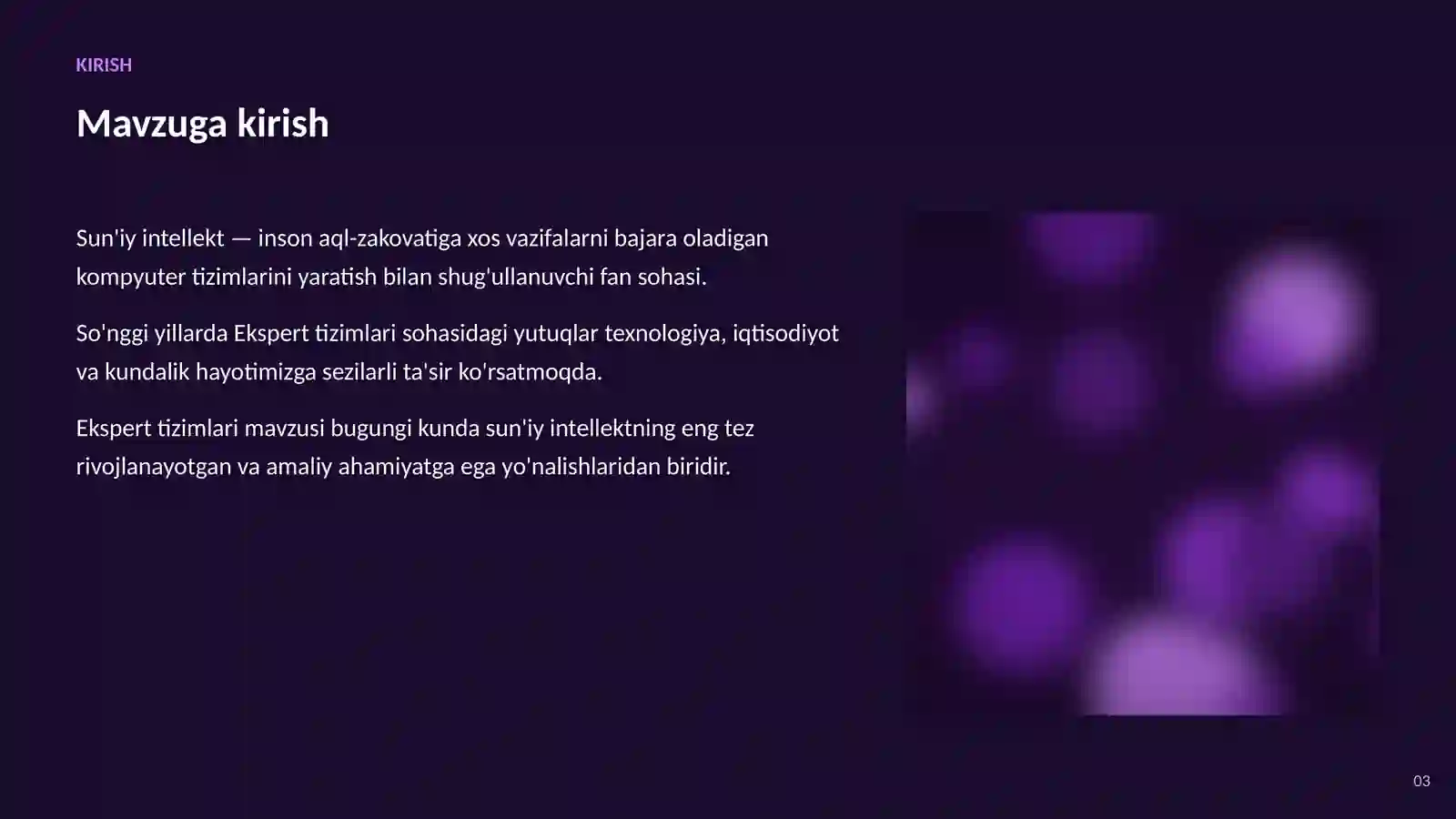 SUN'IY INTELLEKT ASOSLARI 3