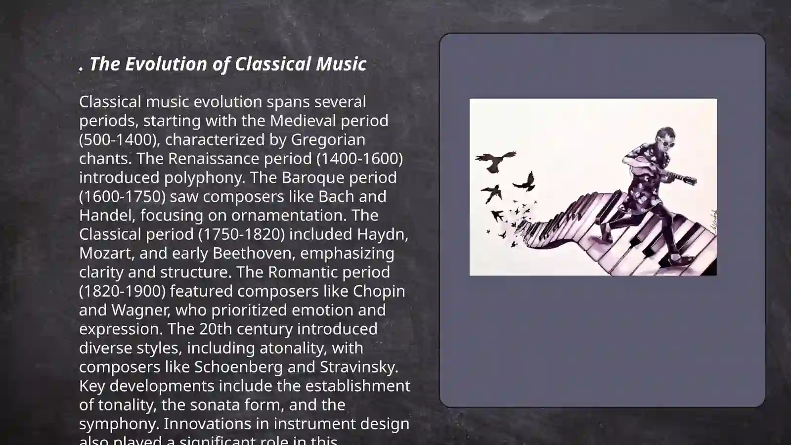 The Evolution of Classical Music 3