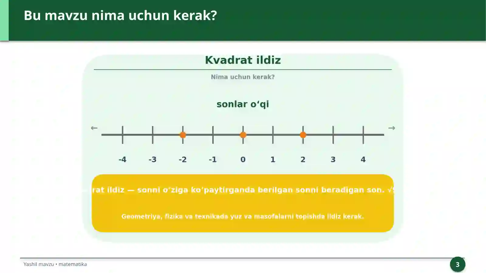Kvadrat ildiz 3