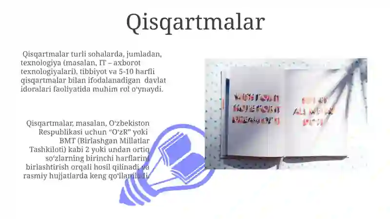 Alohida guruh soʻzlar va ularning turlari 3