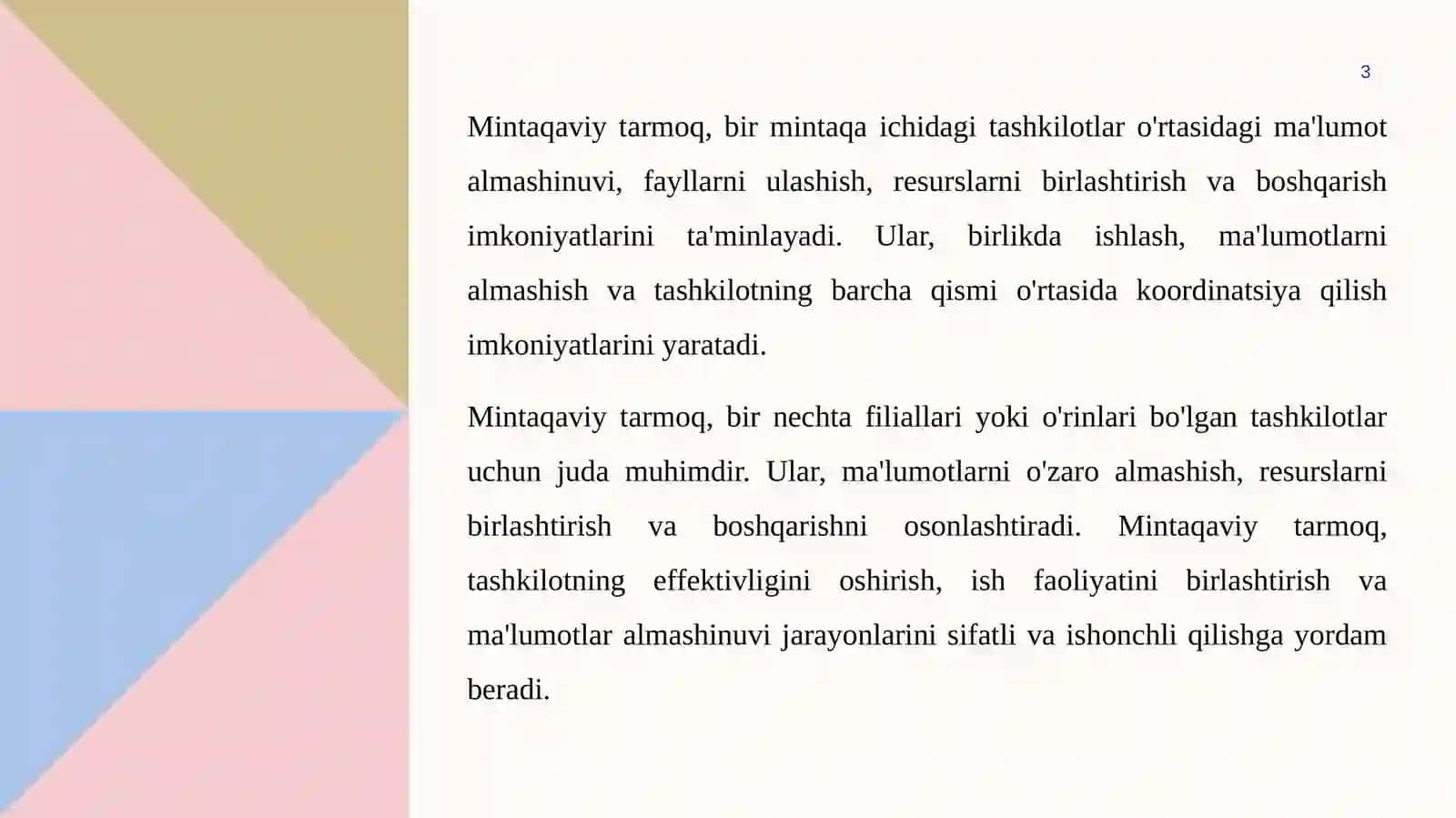 Mintaqaviytarmoqbayonnomalari 3
