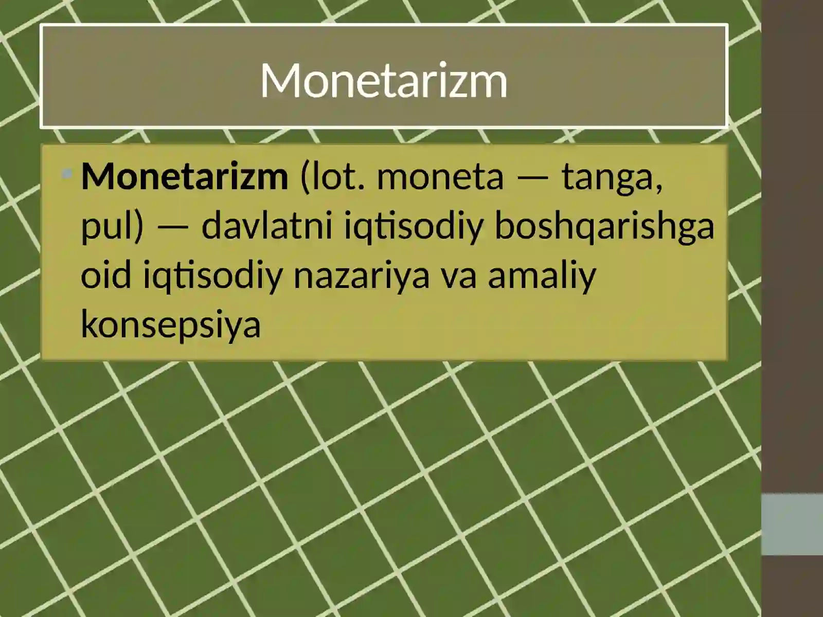 Monetarizm 3
