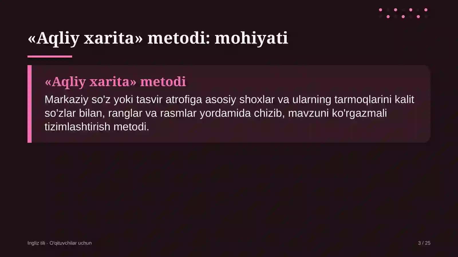 ingliz tili darslarida aqliy xarita metodidan foydalanish 4114 3
