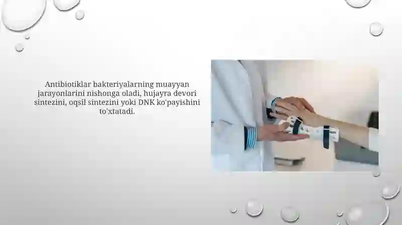 Kimyoterapiya va antibiotiklar 3