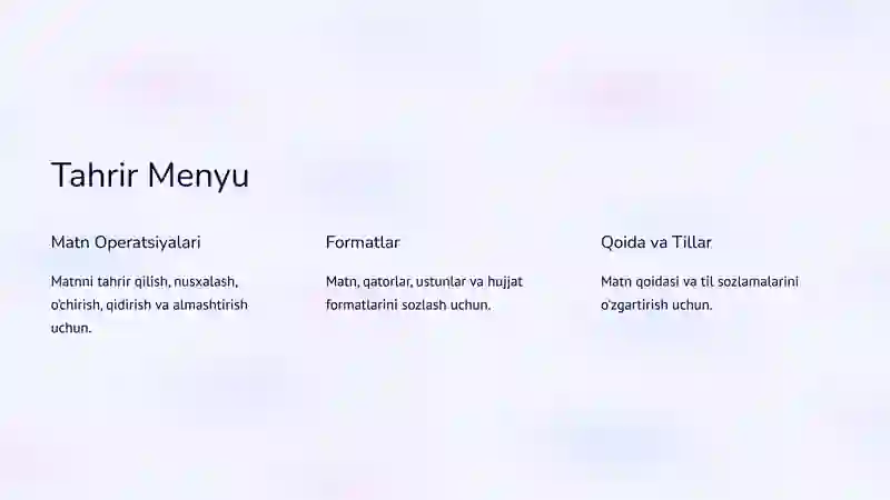 Microsoft dasturi 3