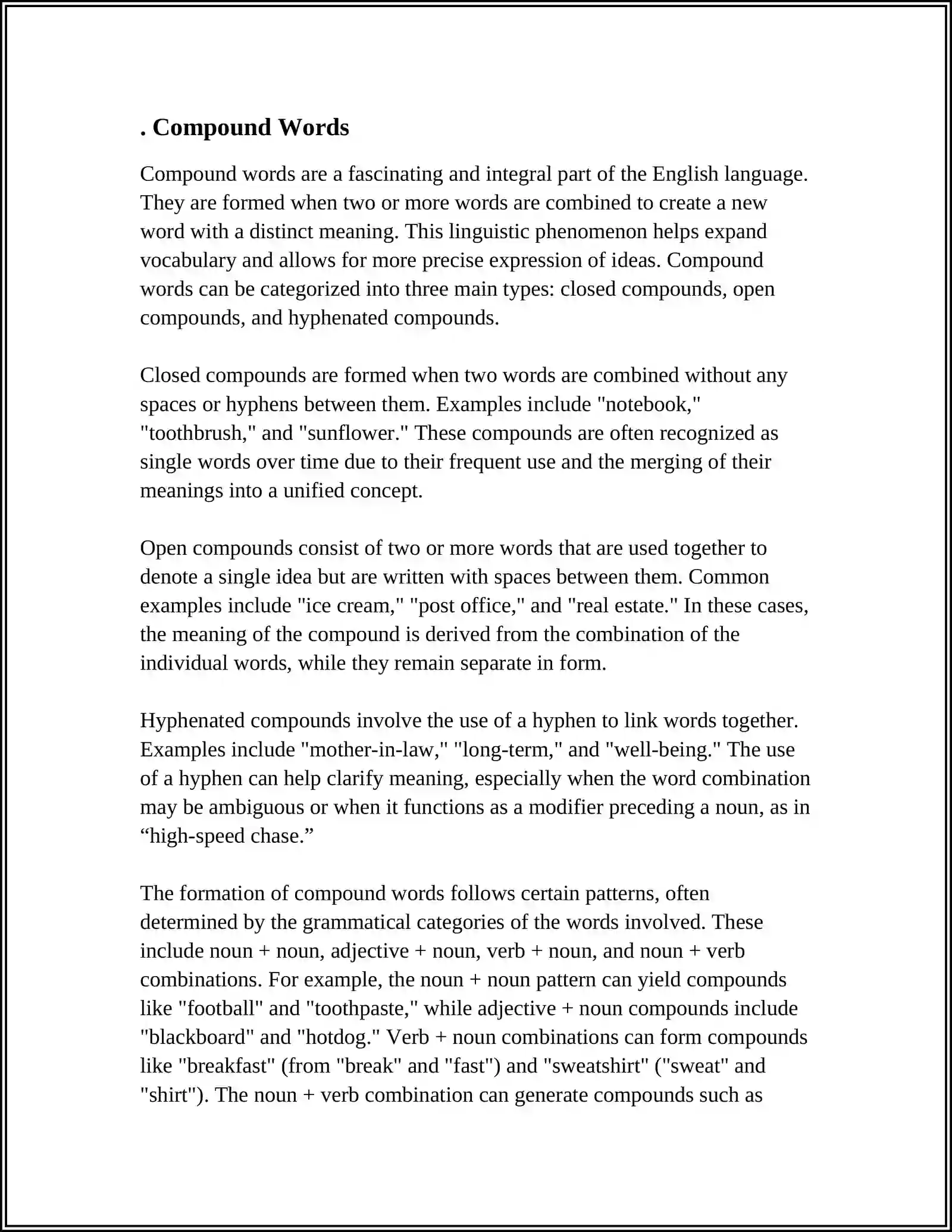 WORD- COMPOSITION 3