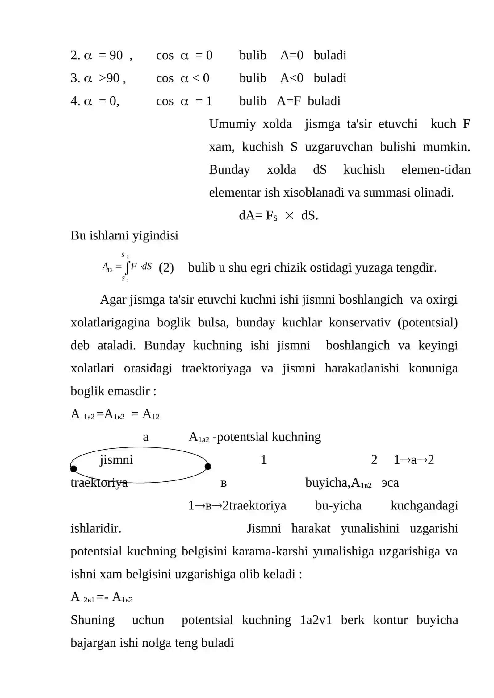 Kuchning ishi. Enеrgiya 3