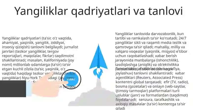 Jurnalistikada xabar janri 3