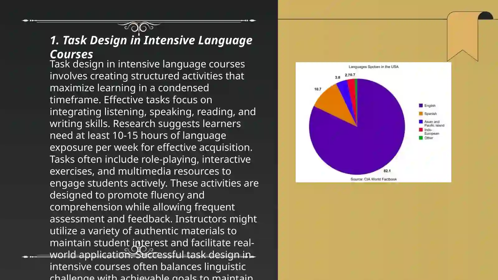 Task-based language learning in intensive context 3