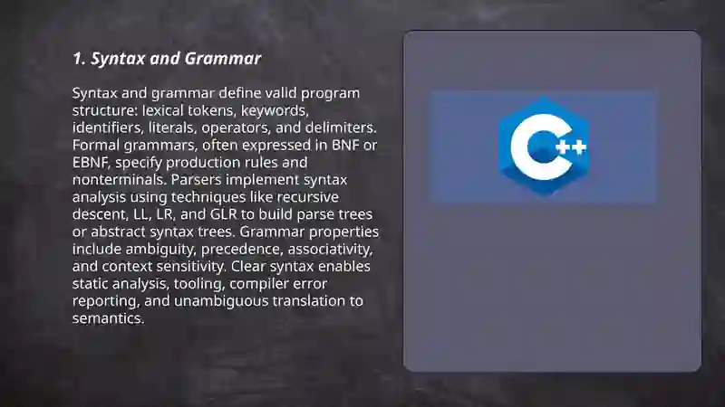 Programming Languages 3