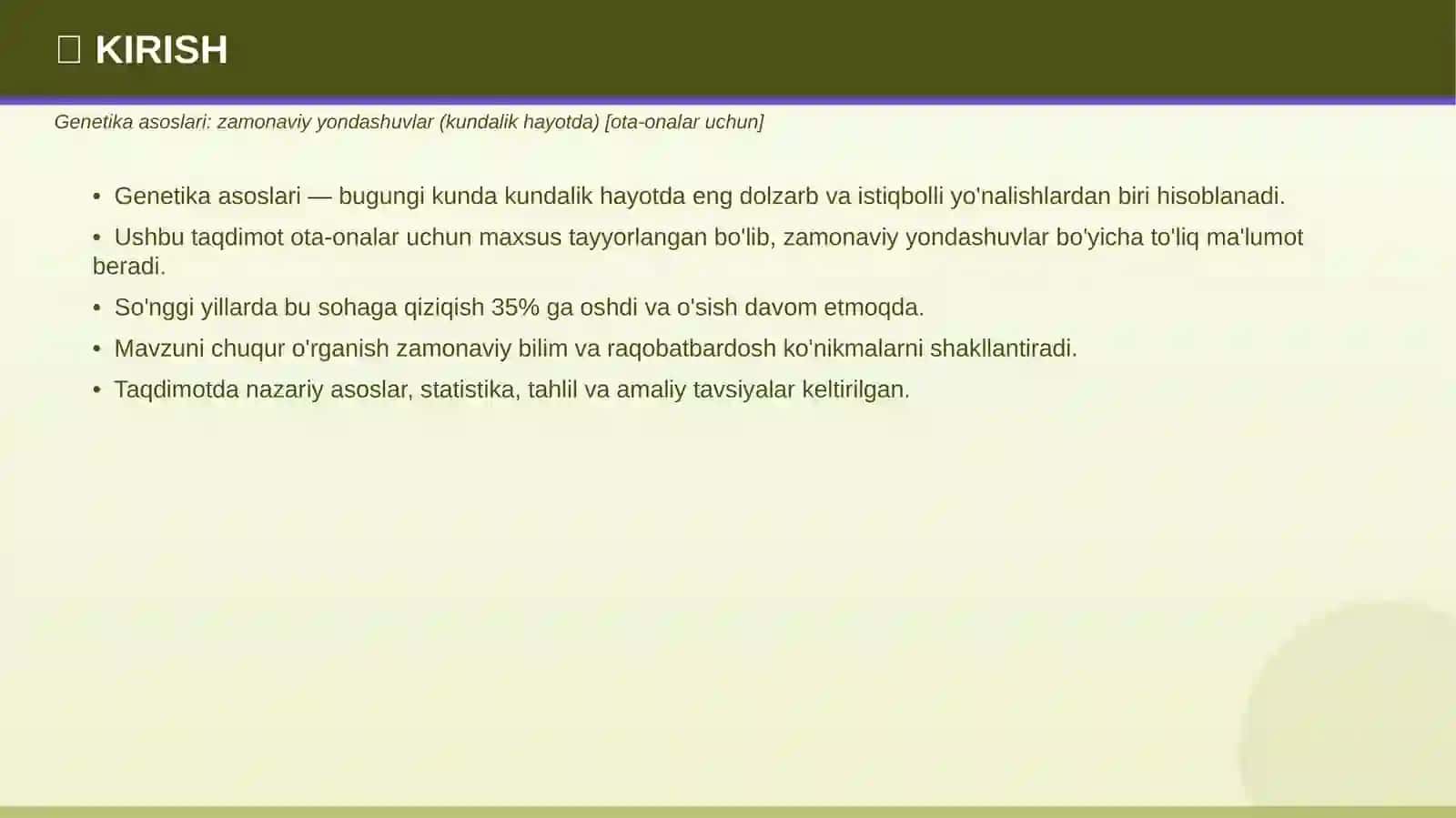 GENETIKA ASOSLARI 3