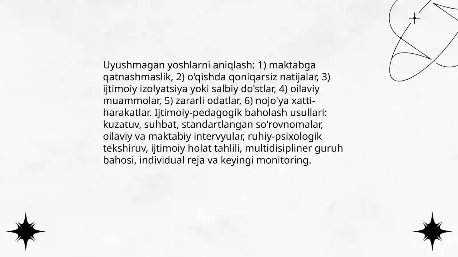 Uyushmagan yoshlar bilan olib boriladigan ijtimoiy-pedagogik ish 3