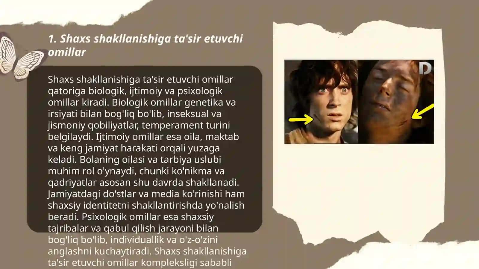 SHaxsni shakillantiruvchi omillar Ijtimoiy meyorlar va ro' li tushunchasi 3
