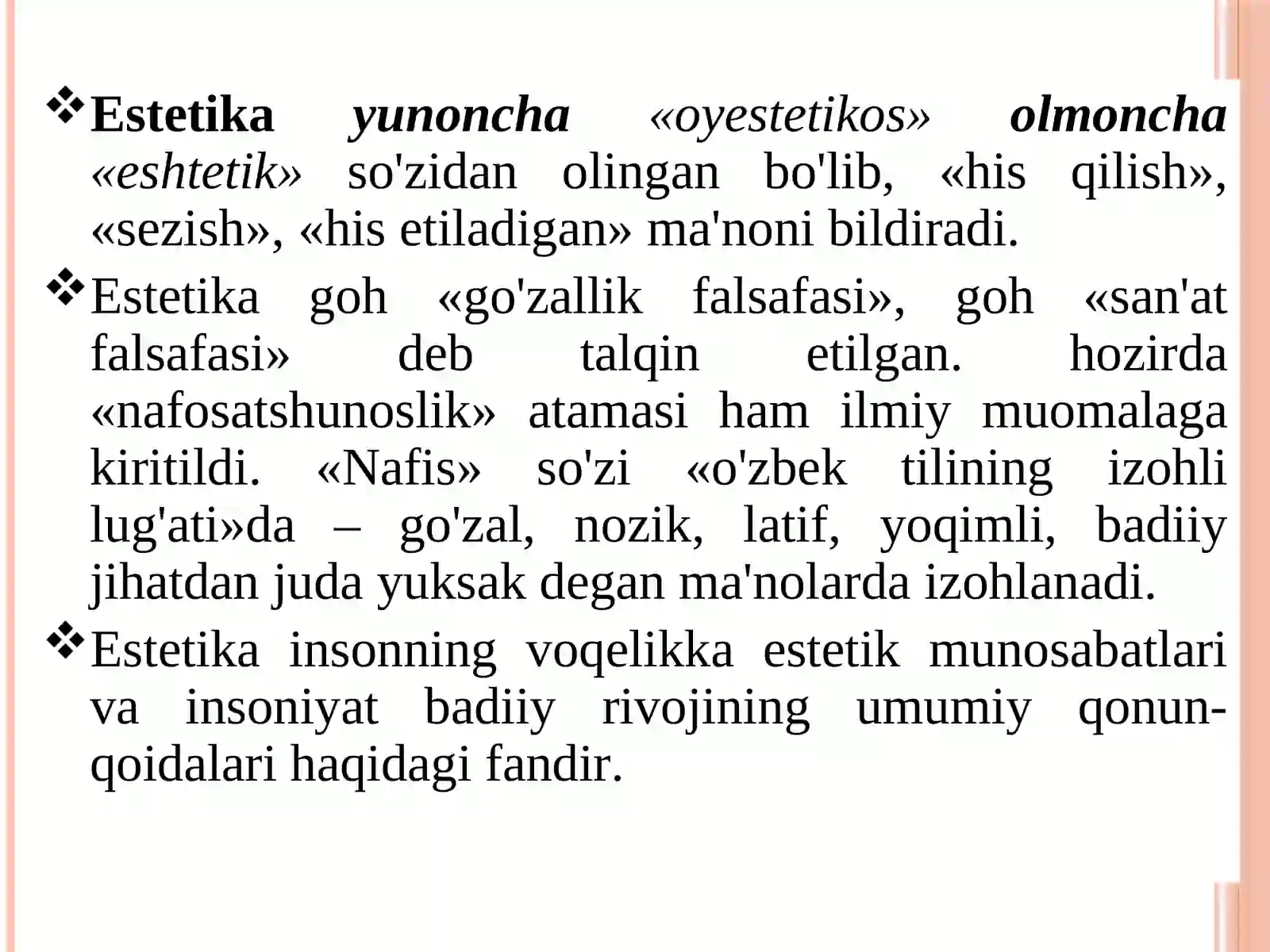 Estеtikаning аsоsiy kаtеgоriyalаri 3