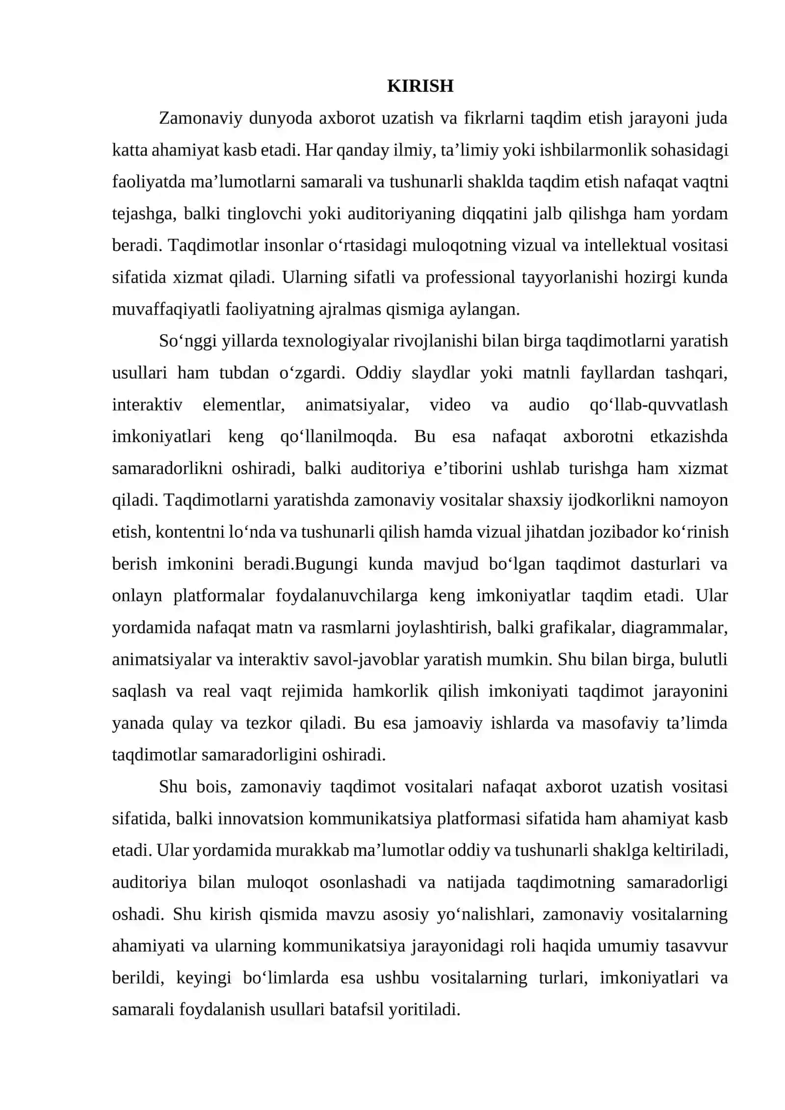 TAQDIMOTLARNI ISHLAB CHIQISHNING ZAMONAVIY VOSITALARI 3