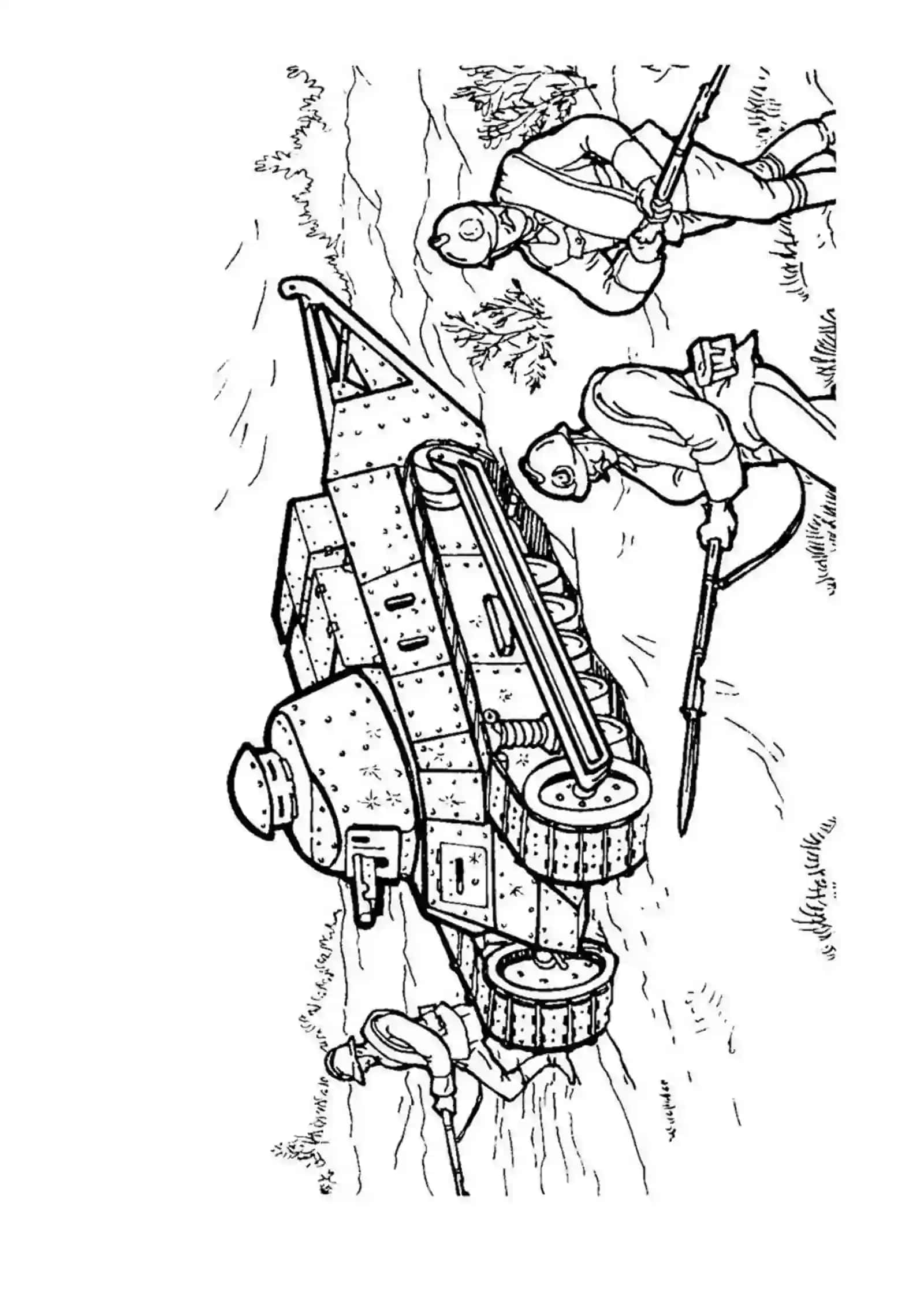 Bolalar uchun Tank "Raskraski" 2-to'plam 3