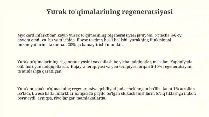 Toʻqimalarning fiziologik va reparativ regenaratsiyasi 3