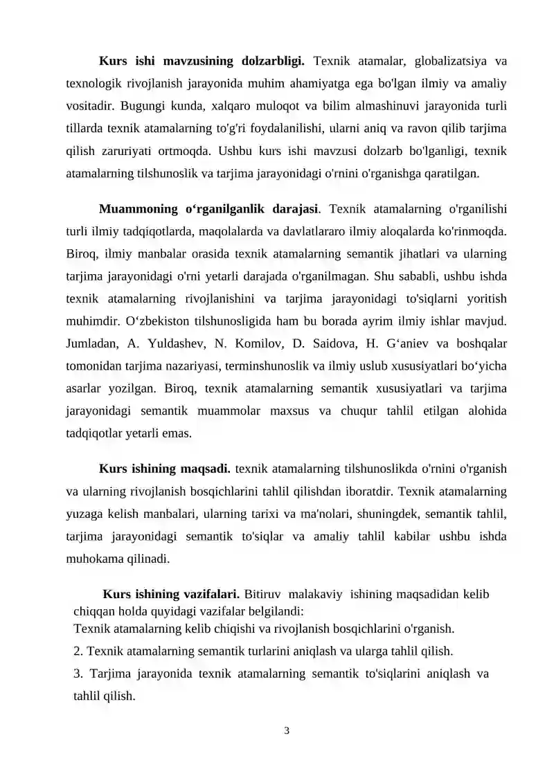 SEMANTİC FEATURES OF TECHNİCAL TERMS 3