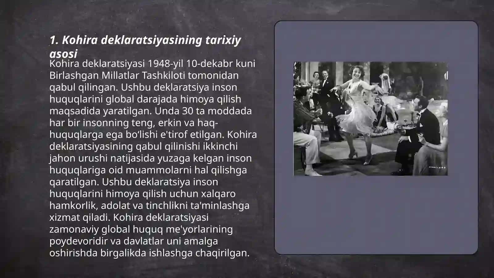 Kohira deklaratsiyasi tarixi va mazmuni borasida taxliliy qarashlarga ega 3