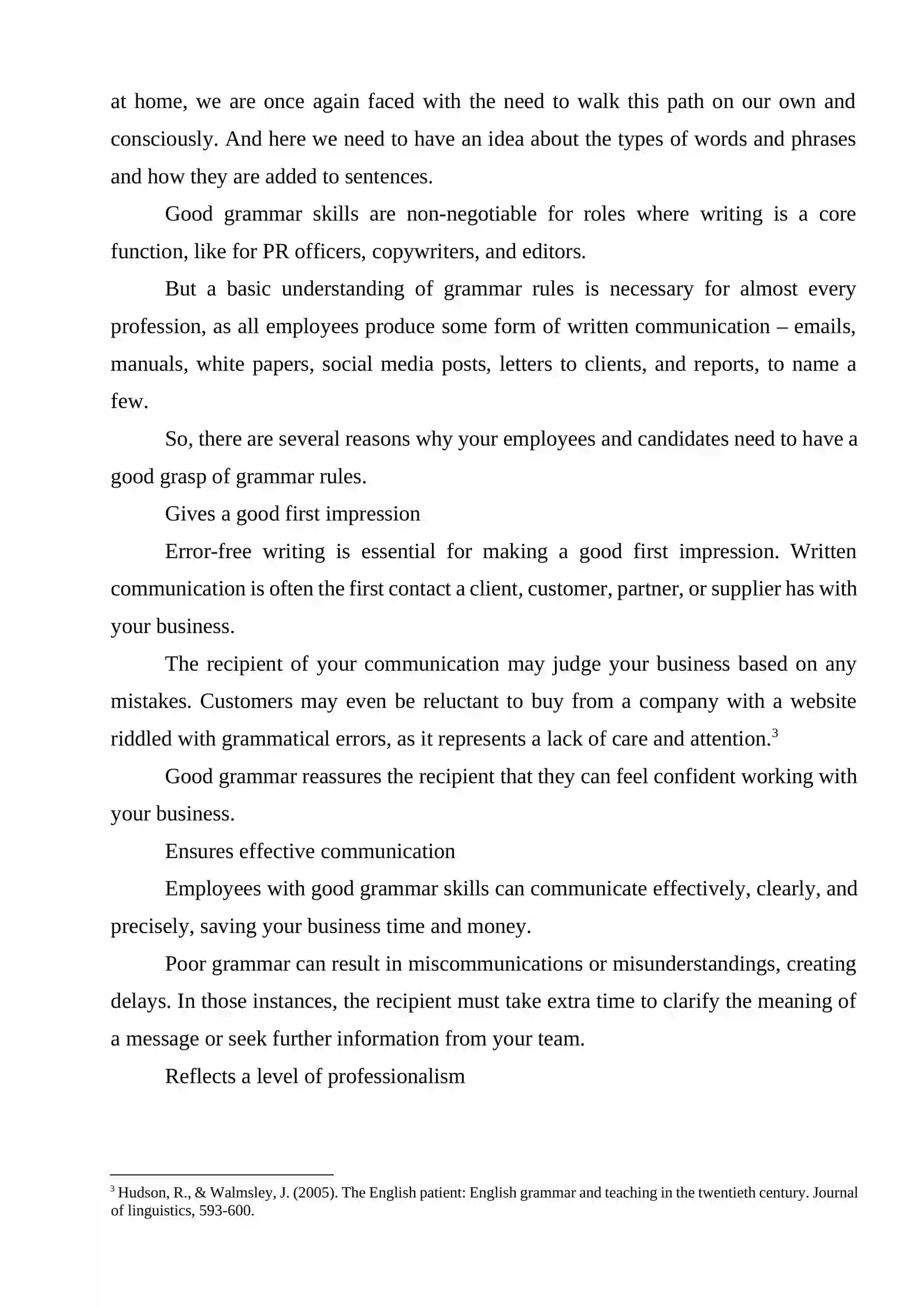 GRAMMAR assessment methods 3